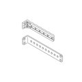 Chatsworth Products Cpi STAND OFF TIE BRACKET, 1"W X 6"L, ALUMINUM, PACK OF 50, PK 50 10559-550